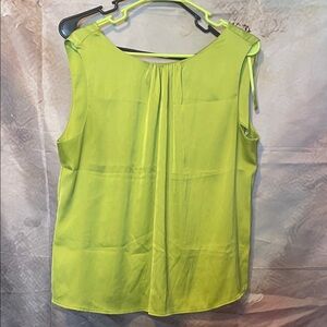 The Limited Vibrant Green Sleeveless Blouse